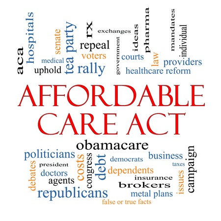 Affordable Care Act Word Cloud Concept with great terms such as healthcare reform, exchanges, insurance, law and more. Affordable Care Act Word Cloud Concept with great terms such as healthcare reform, exchanges, insurance, law and more.