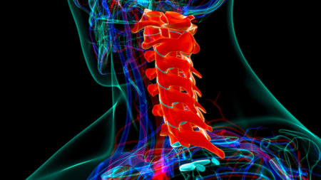 Human Skeleton Vertebral Column Cervical Vertebrae Anatomy