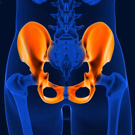 Joint pain can be caused by injury affecting any of the ligaments, bursae, or tendons surrounding the joint.の写真素材