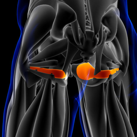 3D Illustration, Muscle is a soft tissue, Muscle cells contain proteins , producing a contraction that changes both the length and the shape of the cell. Muscles function to produce force and motion.の写真素材