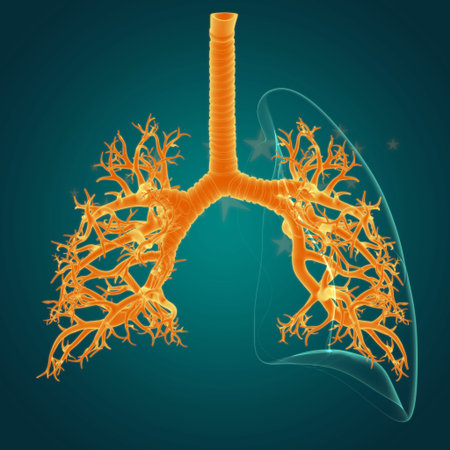 Lungs Human Respiratory System Anatomy For Medical Concept 3D Illustration