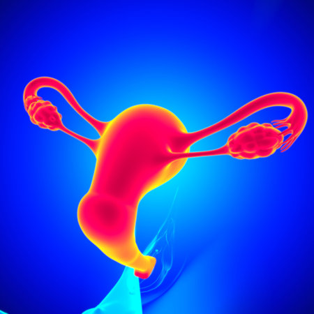 Female Reproductive System Anatomy For Medical Concept 3D Illustrationの写真素材