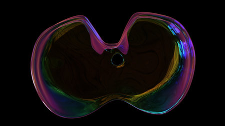 Diaphragm Human Respiratory System Anatomy For Medical Concept 3D Illustrationの写真素材