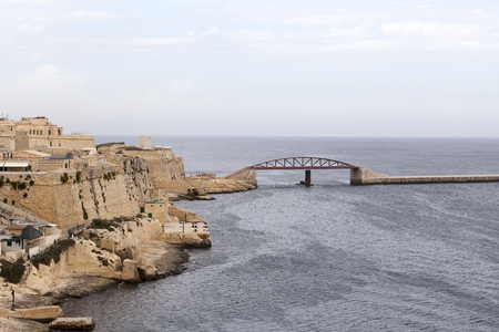 Fort Saint Elmo in Malta capital - Valletta, Europeのeditorial素材