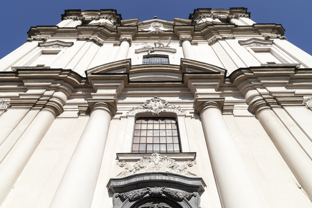 Facade of Church on Skalka,  Pauline Fathers Monastery, Krakow, Poland.の写真素材