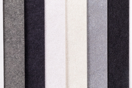 Background of colorful paper  parallel vertical stripesの写真素材