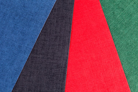 Background of colorful paper diagonal stripes, texture