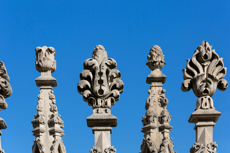 Milan Cathedral (Duomo di Milano), gothic church, Milan, Italy. It is the largest church in Italy...