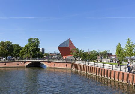 GDANSK, POLAND - JUNE 5, 2018: Museum of the Second World War. The museum was opened on 23 March...