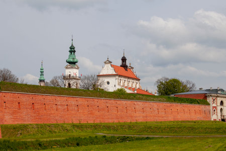 16th century renaissance Cathedral of the Resurrection and St. Thomas the Apostle known as Zamosc...