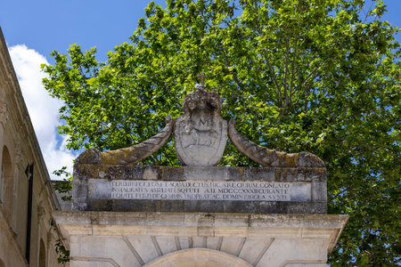 Matera, Italy - May 22, 2024: Fontana Ferdinandea, historic fountain located in Vittorio Veneto Square (Piazza Vittorio Veneto)のeditorial素材