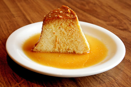 Pudding of condensed milk