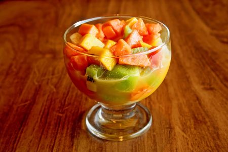 Fruit saladの写真素材