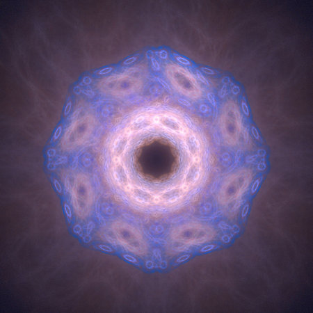 abstract figure to background. fractal