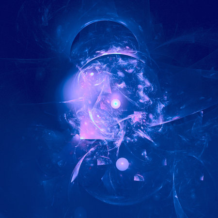 abstract figure to background