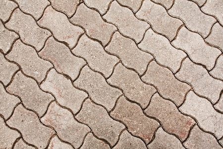 cobblestone pavement - fragment close upの写真素材
