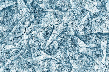 porous ice closeup - abstract background