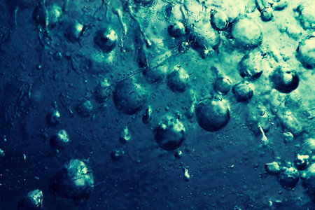 the abstract background of ice structure
