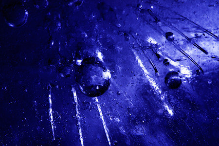 the abstract background of ice structureの写真素材