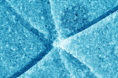 abstract frozen background of ice closeupの写真素材