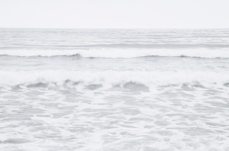 sea surface, monochrome color photoの写真素材