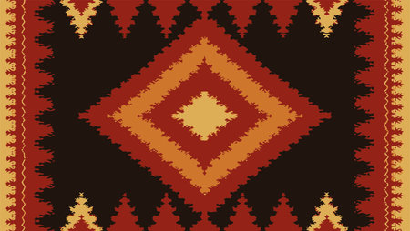 Geometric ethnic pattern traditional Design for...
