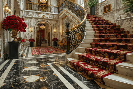 modern architecture place for standing buffet party inspiration ideasの素材