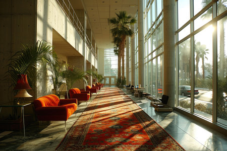 modern architecture place for standing buffet party inspiration ideasの素材