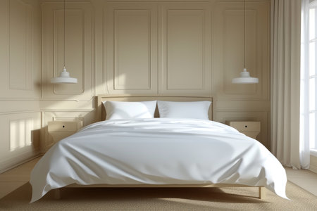 interior design in modern light neutral colors decoration style inspiration ideasの素材
