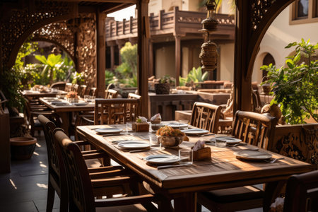 interior design restaurant with touch of culture saudi Arabia inspiration ideasの素材
