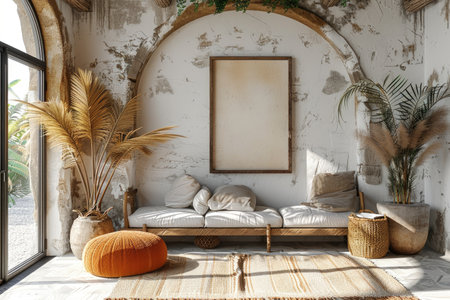 design boho interior and rustic theme inspiration ideasの素材