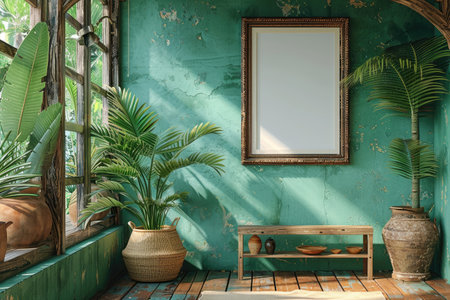 design boho interior and rustic theme inspiration ideasの素材