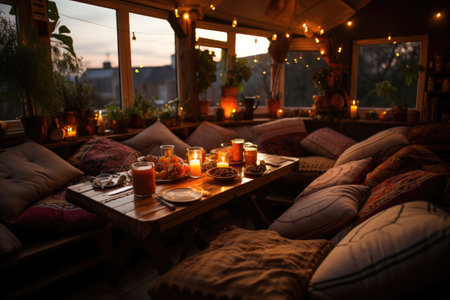 Restaurant cafe interior arabic style inspiration ideasの素材