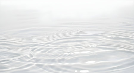 Peaceful water ripples creating a spa-like ambiance, ideal for beauty and mindfulness backgrounds.の素材