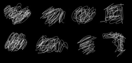 abstract, artistic, background, black, brush, chaos, chaotic, collection, contrast, cutout, dark, depressed, design, digital, drawn, element, graphic, grunge, hand, illustration, iのイラスト素材