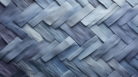 This close up of a blue abstract patterned fabric wall evokes a feeling of depth and intrigue, inviting the viewer to explore its intricate detailsの素材