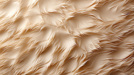 The intricate, swirling pattern of the white fur invites you into a world of untamed beauty and pure eleganceの素材