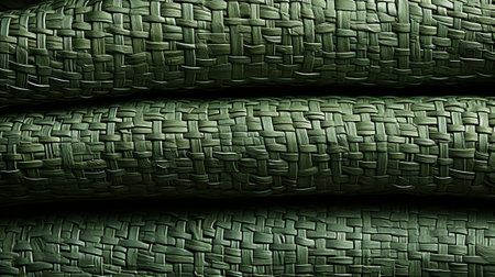 Vibrant threads intertwine, forming an intricate tapestry of color and texture, evoking a sense of untamed creativity and abstract expressionの素材