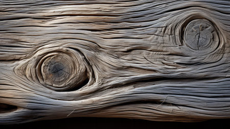 The rugged grains of the wooden bark dance in the wind, beckoning us into the untamed depths of the outdoor sanctuaryの素材