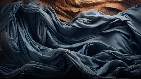 A swirling masterpiece of charcoal lines and vibrant splashes of color, depicting the raw beauty of nature's chaos, dances upon a weathered canvas of wood, evoking a sense of both tranquilityの素材