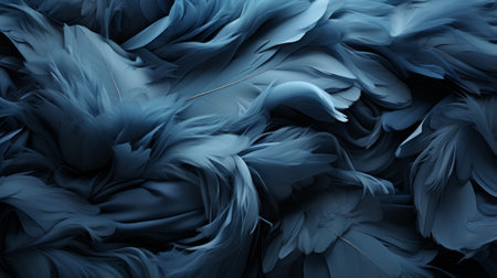 A mesmerizing masterpiece of nature's delicacy and man's ingenuity, this vibrant art piece captures the untamed beauty of a flower's petals intertwined with the intricate details of feathersの素材