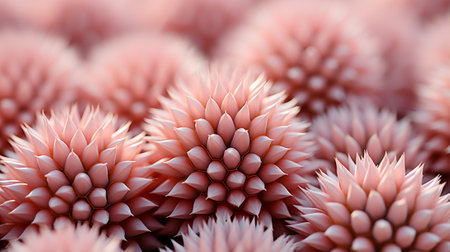 A vibrant cluster of pink flowers blooms in a coral reef, dancing with life and splendor amidst the tranquil blue watersの素材