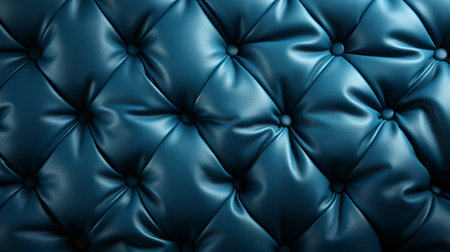 The rich, velvety hue of the blue leather upholstery invites you to sink into its luxurious depths, enveloping you in comfort and elegance within the confines of an indoor sanctuaryの素材