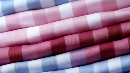 A vibrant pile of versatile fabric, inviting endless possibilities of warmth, comfort, and expressionの素材