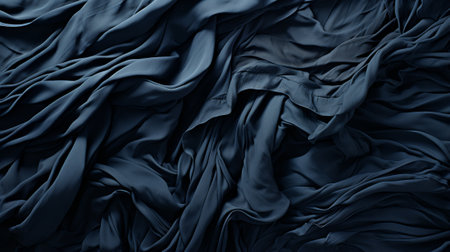 A vibrant and textured kaleidoscope of intertwined threads, creating a chaotic yet mesmerizing display of the essence of fashion and the endless possibilities of fabricの素材