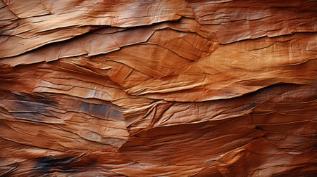 Nature's artistry carved a rugged masterpiece in the form of a sandy brown cave, revealing the raw power of erosion and the captivating beauty of a mountain landscapeの素材
