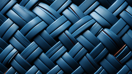 Vibrant repetition dances across a deep blue canvas, beckoning with the promise of intricate patterns and endless possibilitiesの素材