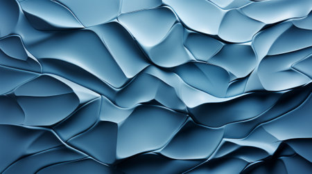An ethereal blend of abstract patterns and intricate fractal designs come together on a mesmerizing blue and white textured surface, evoking a sense of wonder and awe in the viewerの素材