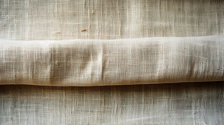 Vibrant patterns of linen fibers create a cozy and inviting atmosphere on a luxurious sofaの素材