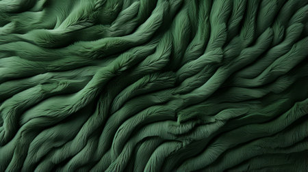 Vibrant threads of verdant foliage intertwine in a mesmerizing abstract tapestry, evoking a deep connection to the natural worldの素材